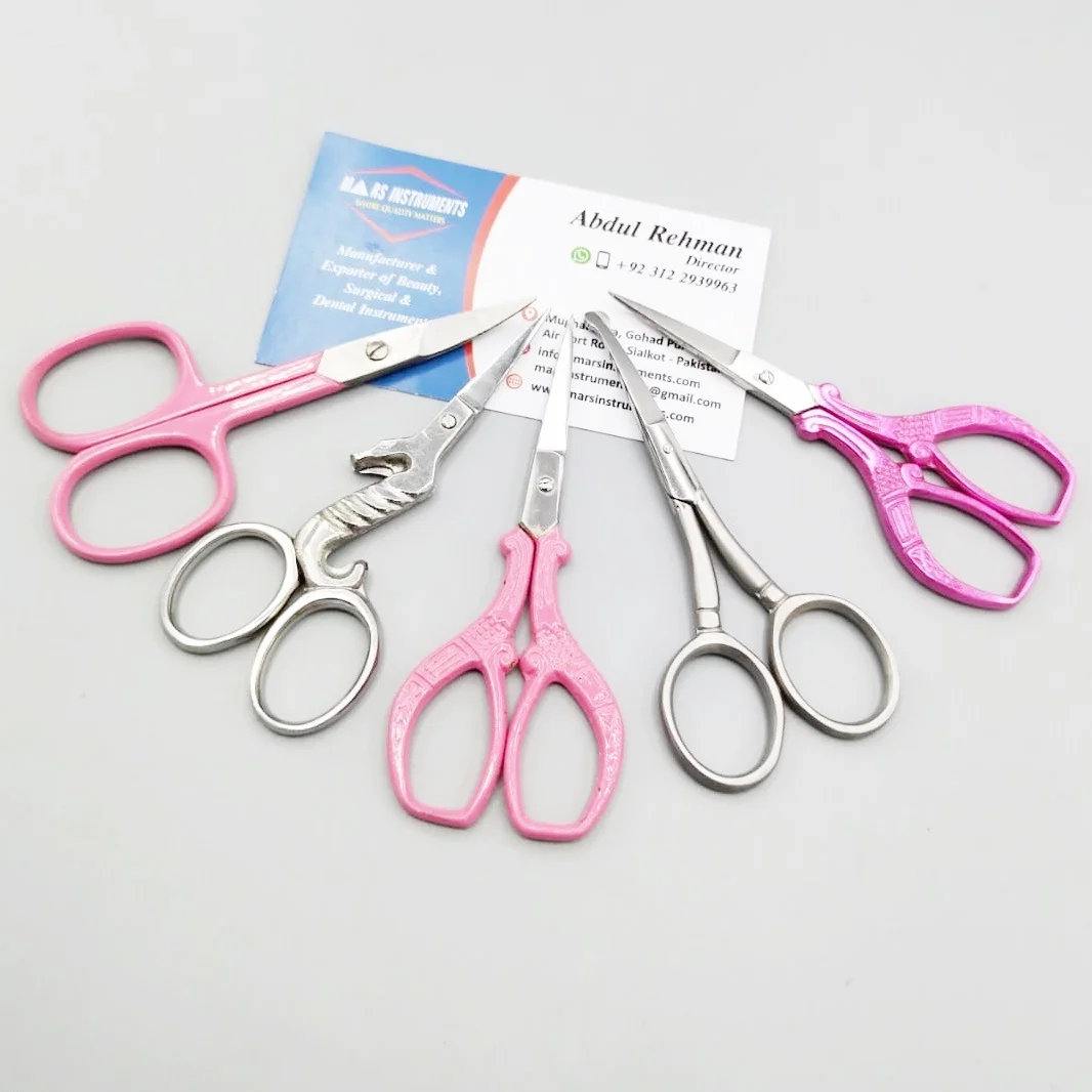 High Quality Embroidery Scissors Eyebrow Scissors Nail Scissors Sustainable Stainless Steel
