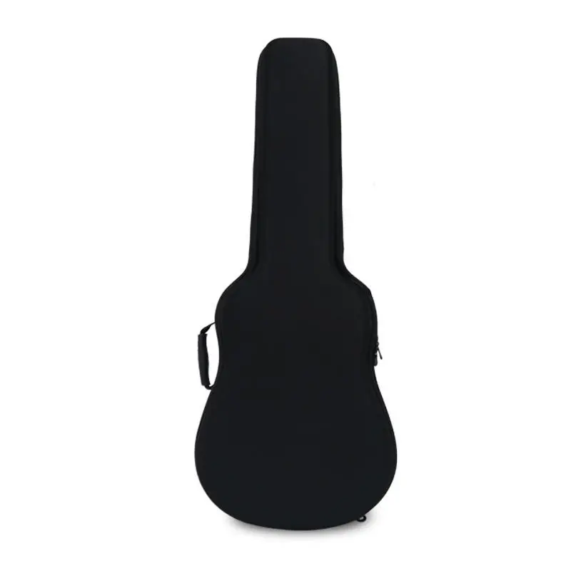Custom Yellow With Foam Bass  Carrying Bag Pedal Hard Shell Acoustic Classical Bass Guitar Case