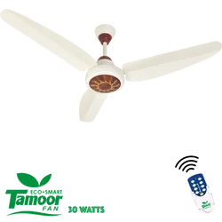 Tamoor Fans | Super Pearl Model (30W ECO-SMART) | Energy Saver Ceiling Fan & Noiseless Ceiling Fan