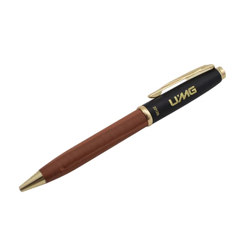 Slim Palladium Trim Ballpoint Pen Medium Point Black Ink Blue Chrome 0.5mm Writing Width Metal Stationery School Supplies