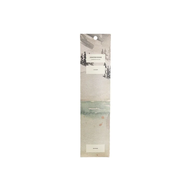 2022 Latest Bulk Selling Indoor Aromatic Use 20 Stick Pack Natural Blend Cedar Campfire Incense Stick at Good Price