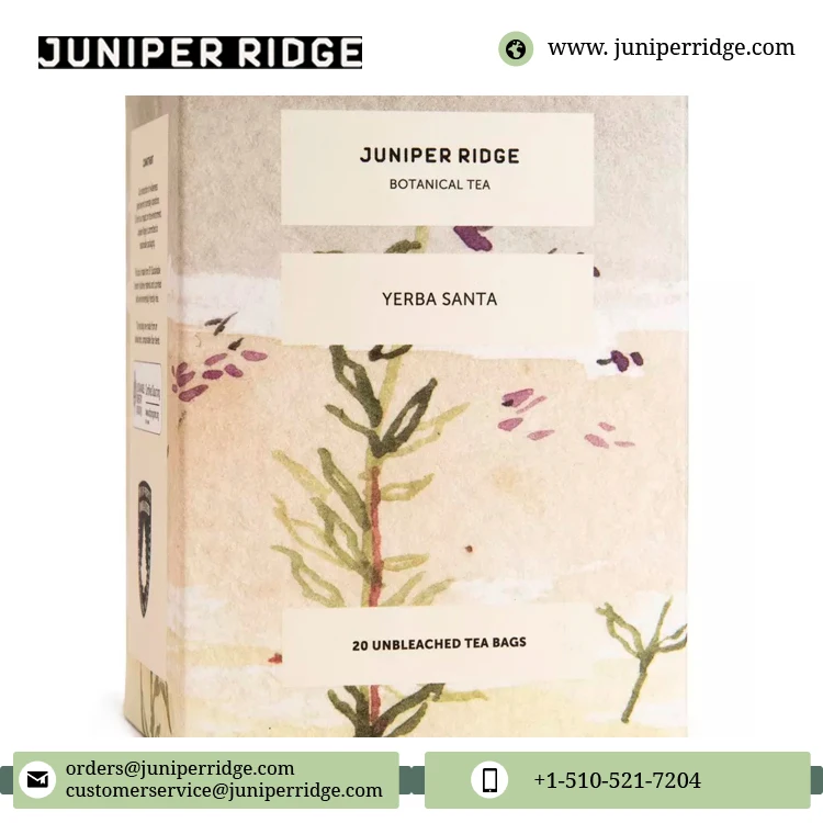 Newly Arrived  Herbal Flavor Tea Handmade Health Tea Hot Beverages Natural Yerba Santa Botanical Tea Bags for Sale