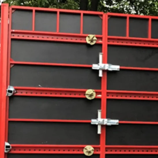 TECON High Effciency and Reusable Steel Framework icf Forms for wall and column Concrete System