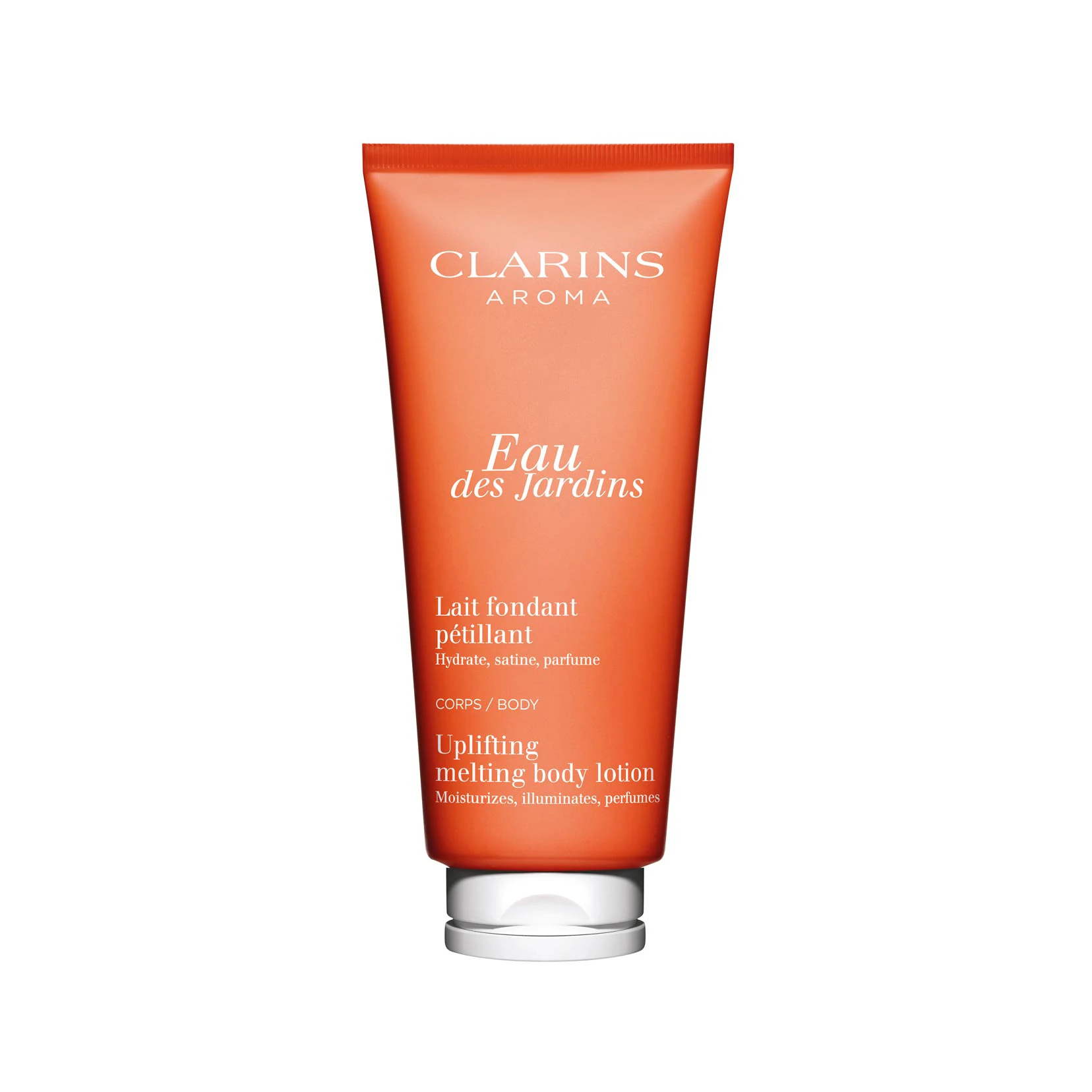 Clarins skincare products, designed to improve skin firmness and reduce wrinkles.