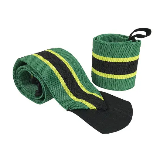 Wholesale Sports Wristband Brace Bandage Gym Weightlifting Strap Custom Logo Wrist Wraps