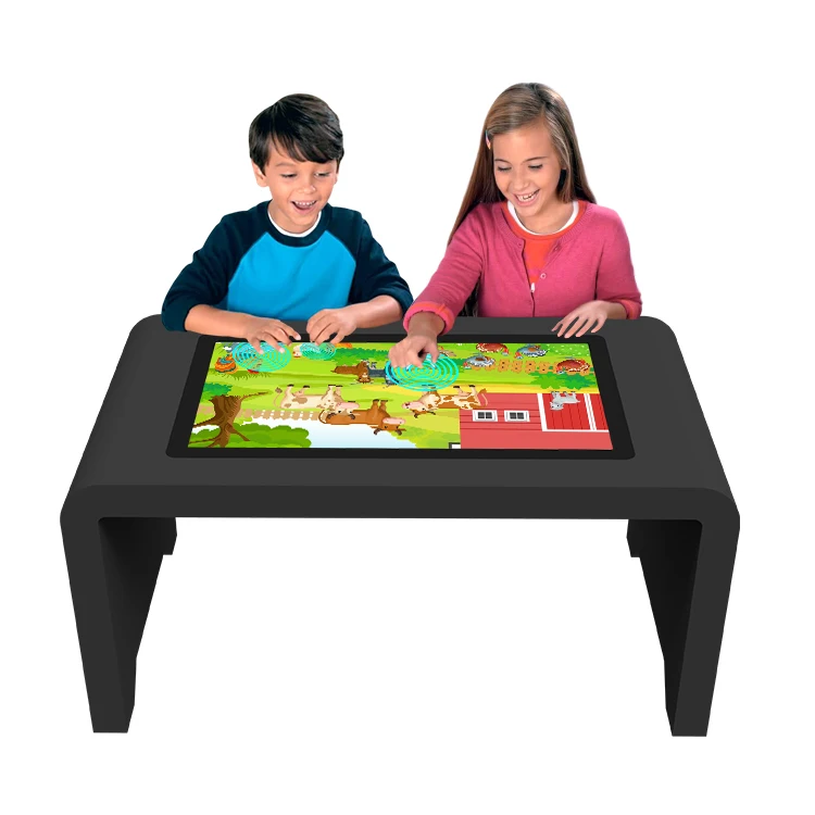 U design ODM OEM media player smart LCD interactive touch screen tables kiosk for children