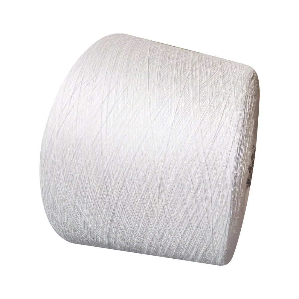 Factory direct selling continuous viscose rayon wholesale pure polyester yarn