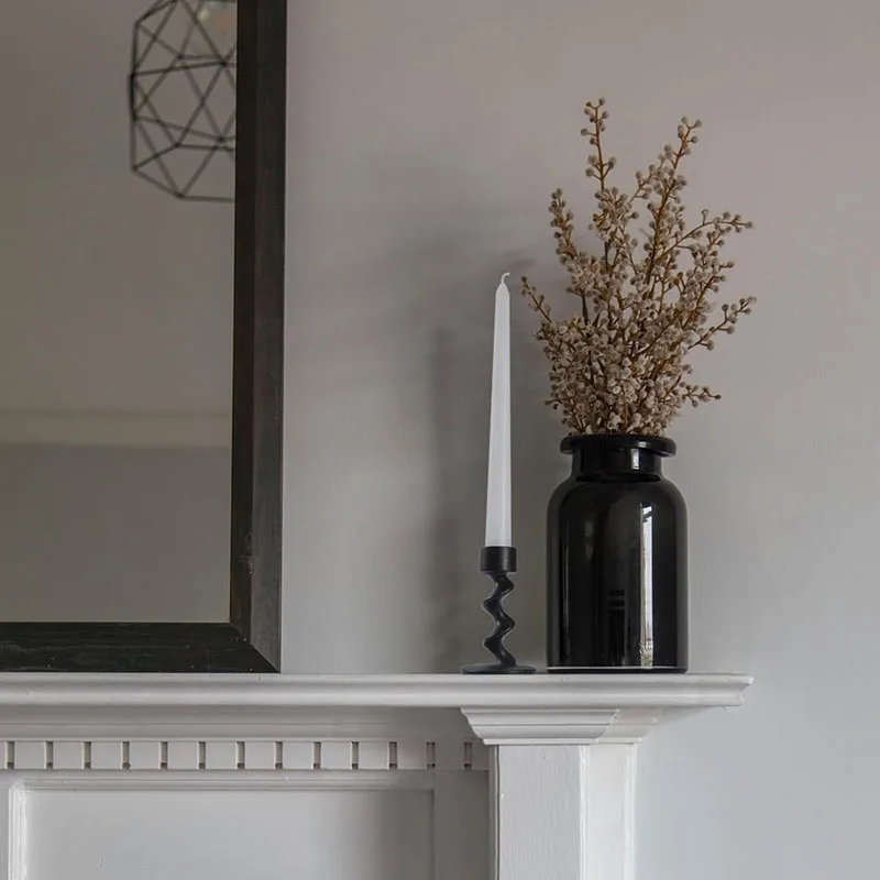 Small Candle Holders Both Tealight Pillar Candles/Table Centerpieces Candelabra Stick Stand Decor