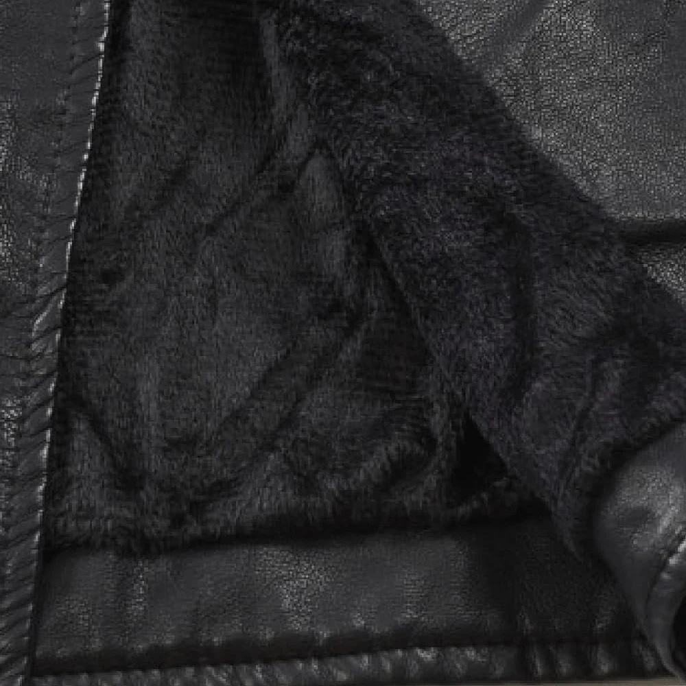 2024 new arrival design color block Men Genuine Leather Jacket Custom High Quality Men mandarin collar Leather Jacket Wholesale