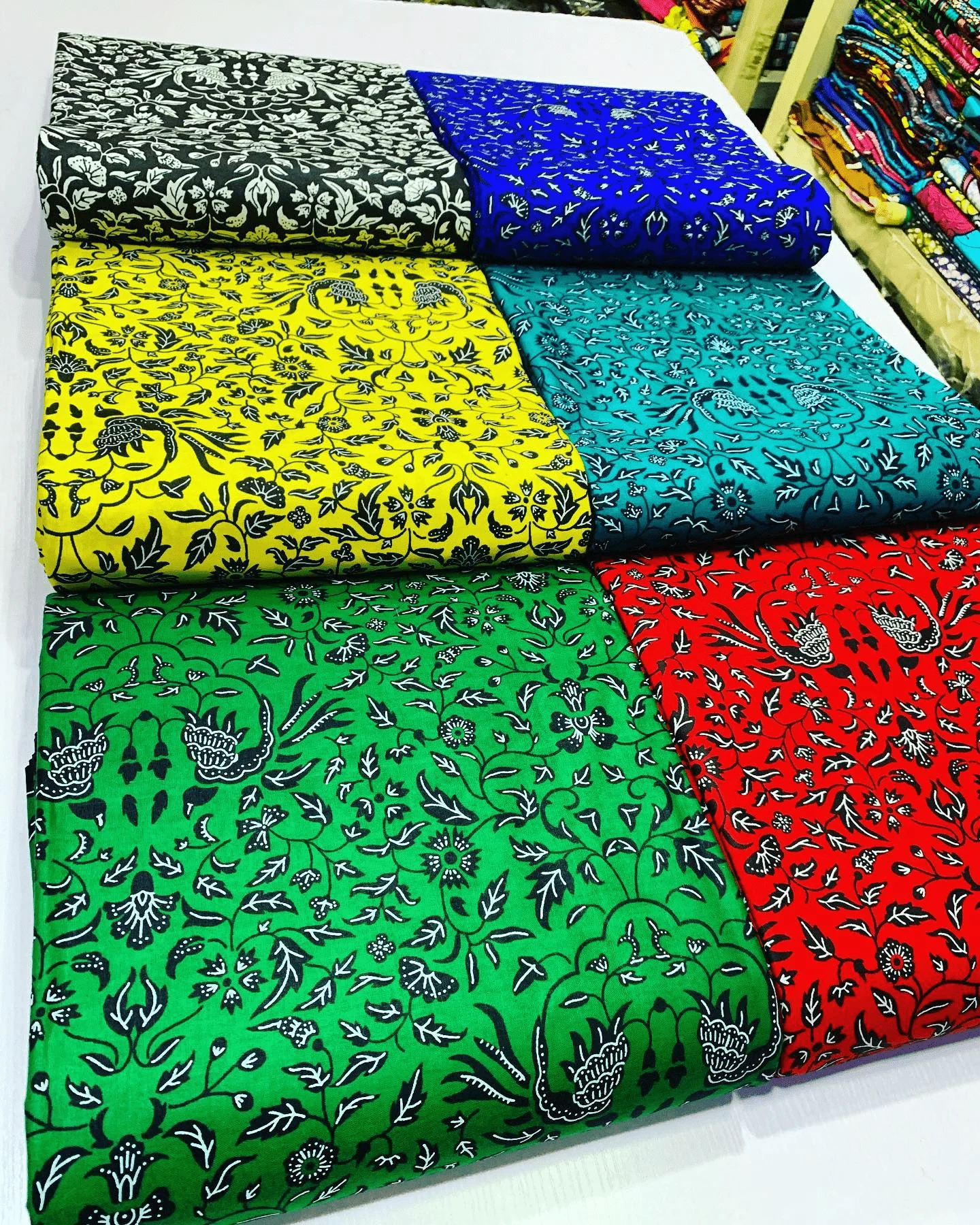 plain fabric cotton real wax imitate wax wholesale for market African wax fabrics cotton fabric imitate common design two colors