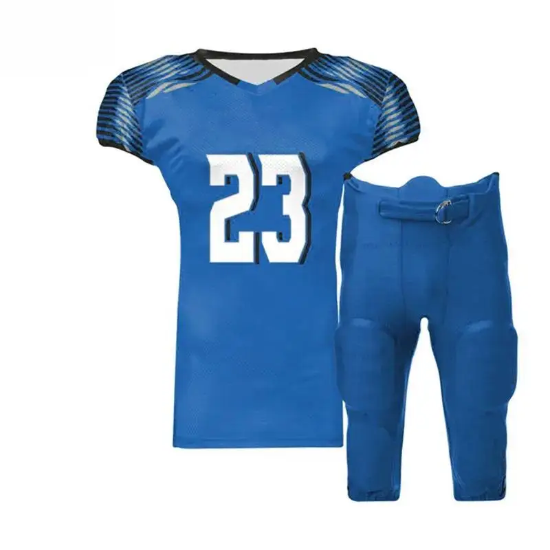 sublimation american football jersey hot sale custom team football clothing for men wholesale youth american football uniform