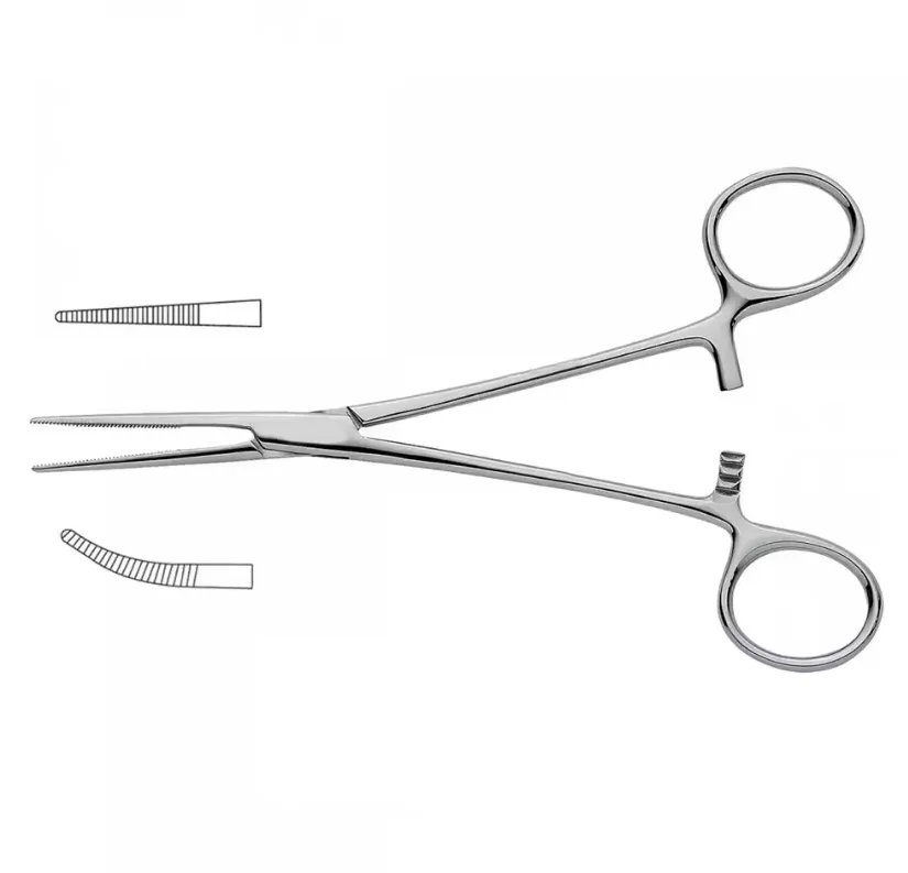 BOYS-ALLIS 5 x 6 teeth 155mm artery traction and tissue grasping forceps stainless steel medical use forceps