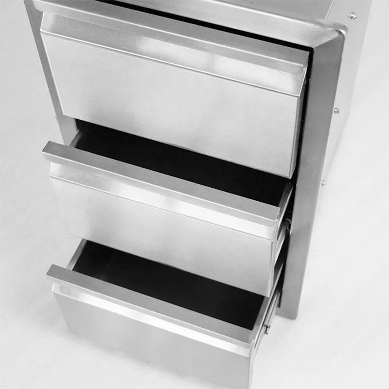 Modern Starlight Commercial Stainless Steel Outdoor Kitchen Furniture Waterproof Cabinet Faucet Panel Sink Bathroom Kitchen