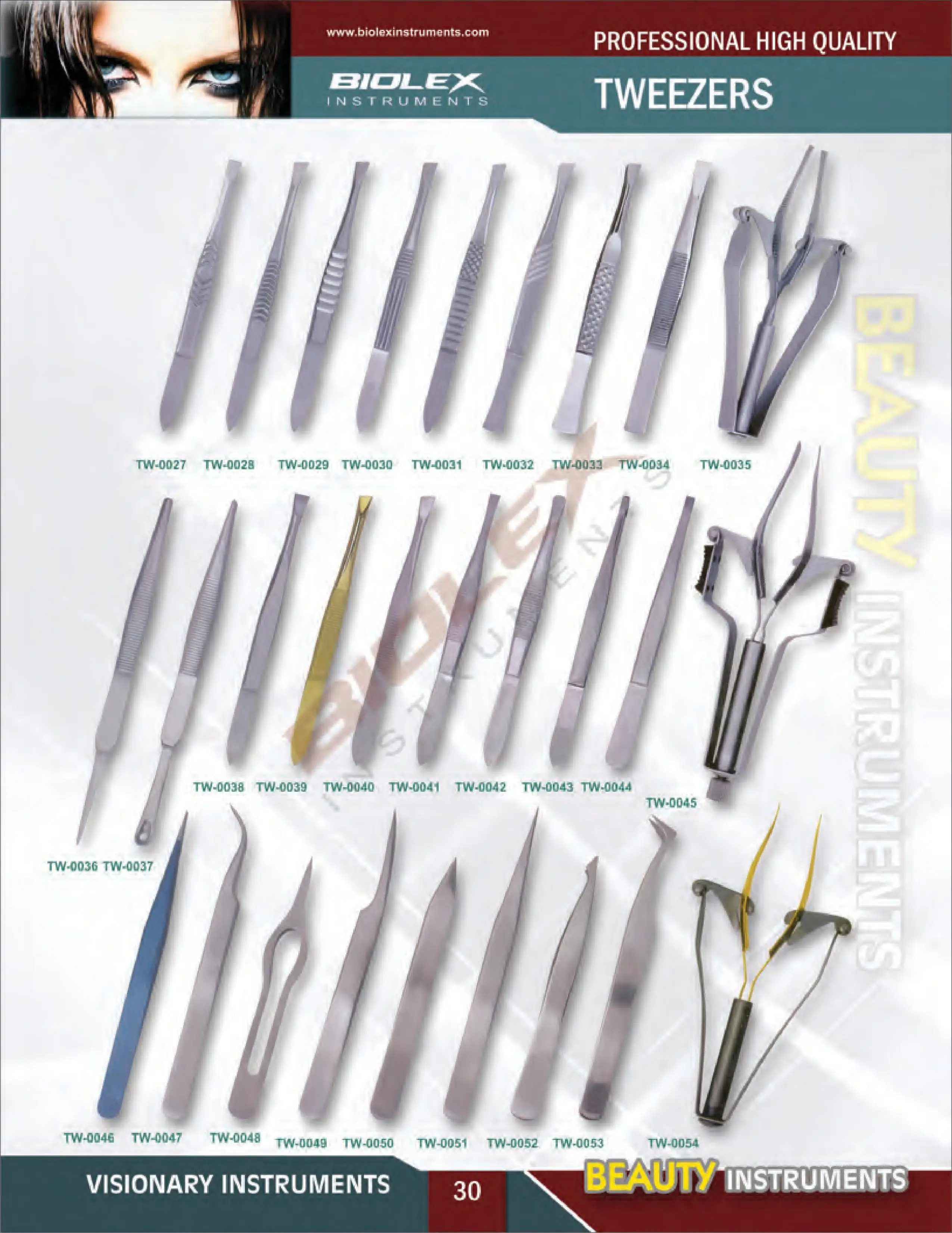 Оптовая продажа косметический инструмент портативный из нержавеющей стали черный пинцет для бровей розовое золото частная марка