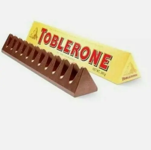 Toblerone из швейцарского молочного шоколада с медом и