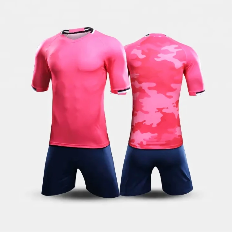 Men s Workout Clothing Customized Printing Foot Ball Uniform Men Soccer Jersey Set For Kids Uniform Customized Sized