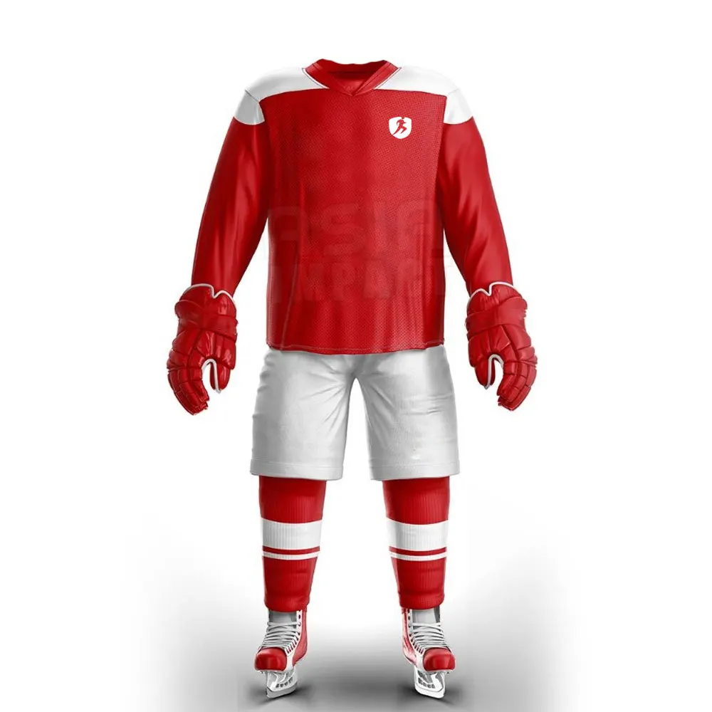 Хит продаж униформа для хоккея с шайбой изготовленная на заказ популярный дизайн форма