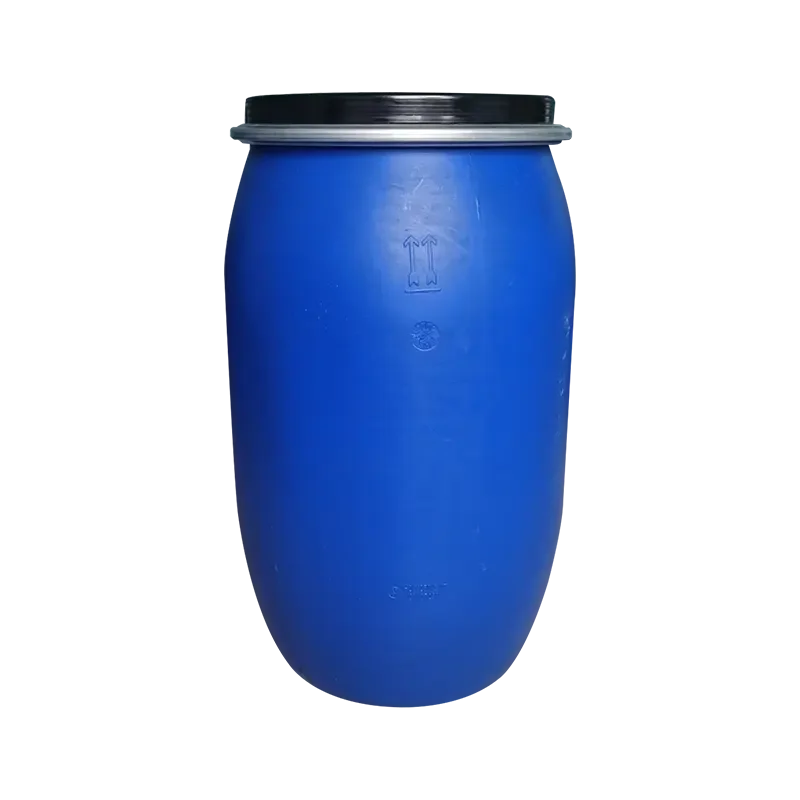High Quality Plastic Barrel Drum 200 Liter HDPE Open Top