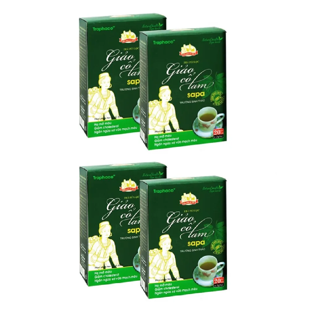 100% Organic Gynostemma Pentaphyllum Herbal Tea From Vietnam Blended with Sweet Taste 36 Months Shelf Life