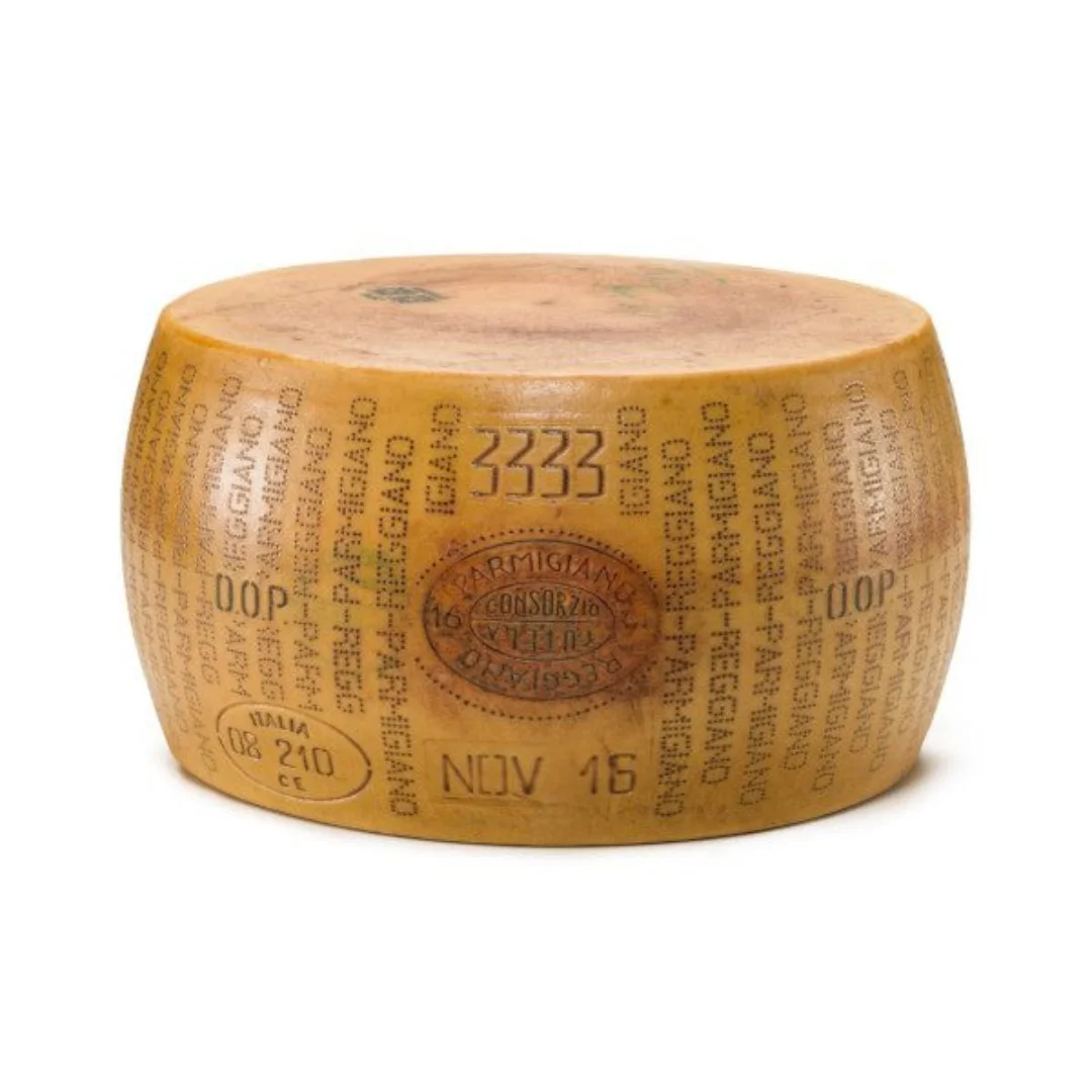 Organic Parmigiano Reggiano 22/24 months whole wheel 38 kg Italian Hard Cheese Bio
