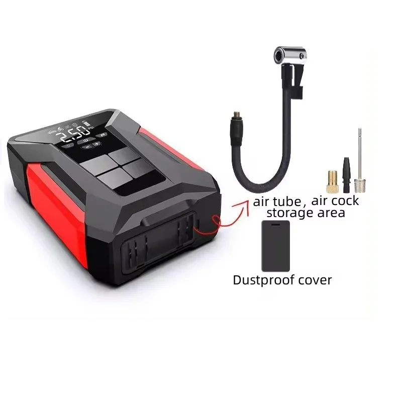 Car Jump Starter 12V Portable Car Charger Multi-function Start Jumper Emergency Battery Booster 8000mAh Power Bank