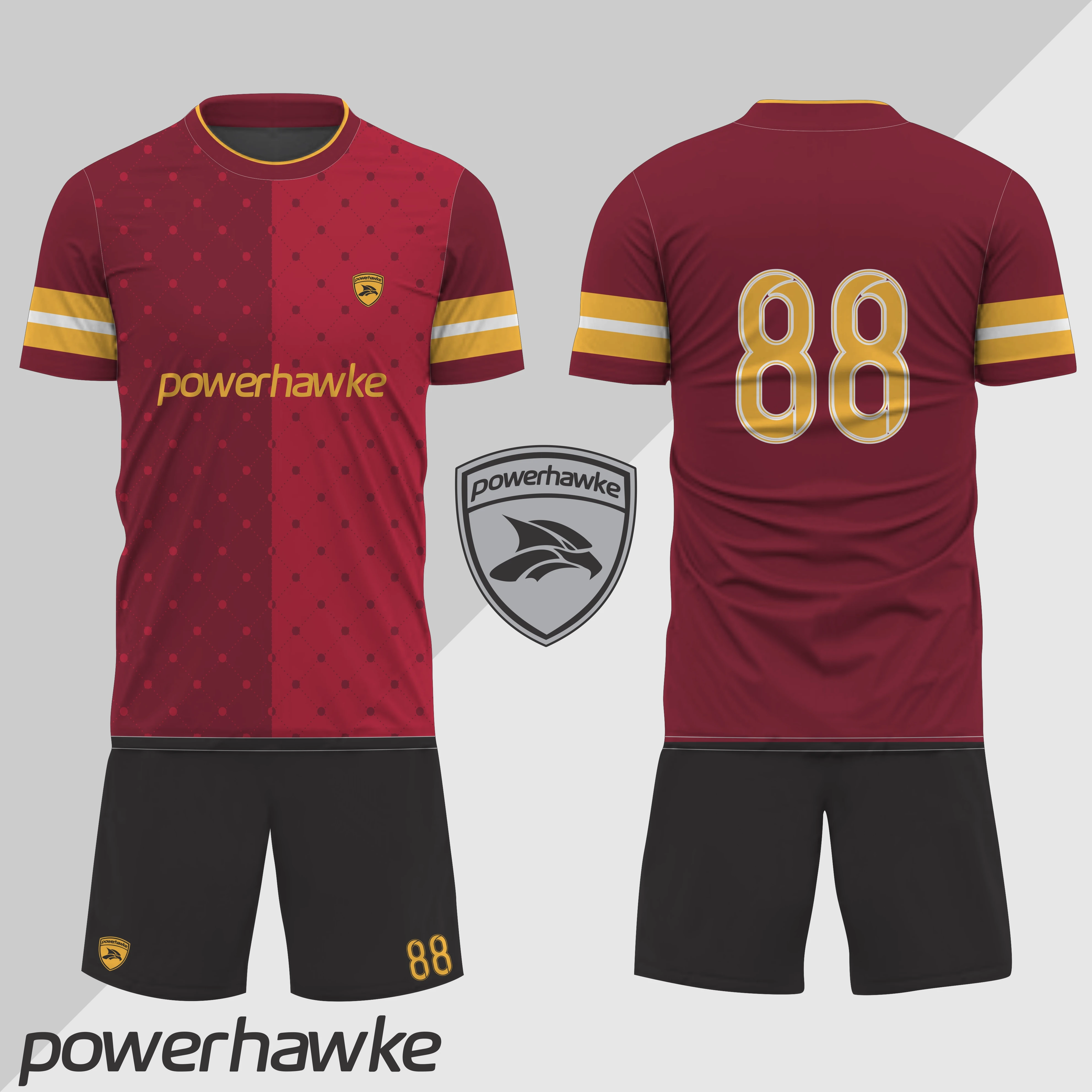 Sportswear New Collection 2023 Full Set Soccer Uniform T-shirt Jersey and Shorts with Customized Logo Team Name Size Color