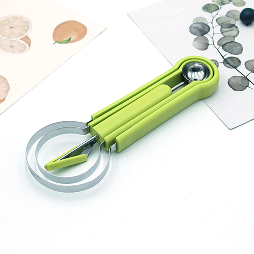 Professional Fruit Cutter Vegetable tool Stainless Steel Melon Baller Scoop Seed Remover For Watermelon