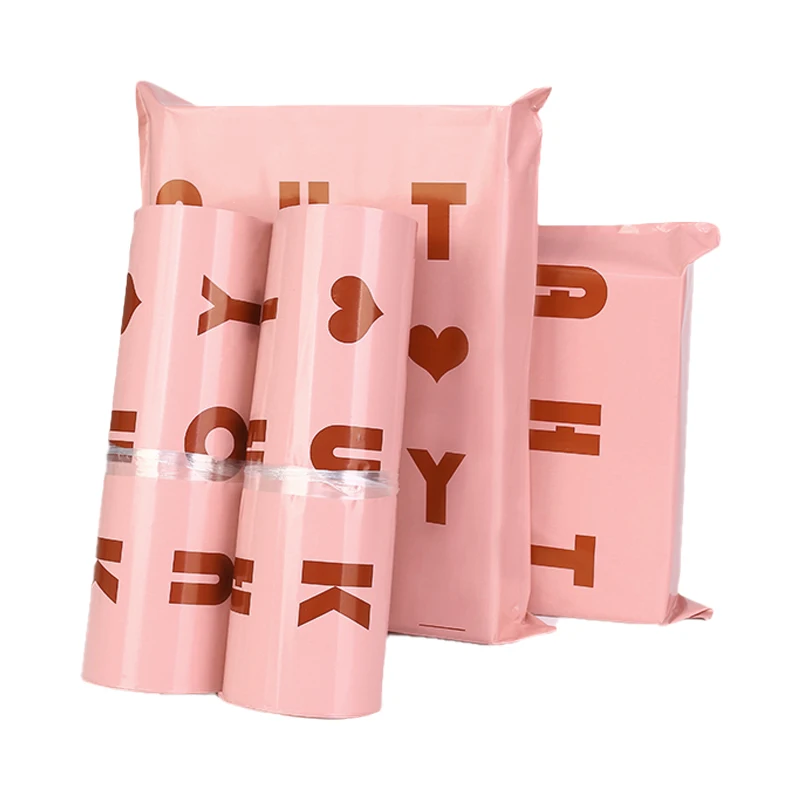 Manufacturer Low Price Poly Mailer Pattern Made From Pe Matte Plastic Waterproof Eco-Friendly Mailing Packaging Bag For Garment