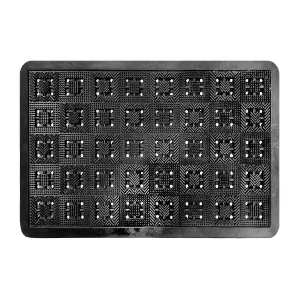 All weather Durable Anti skid Waterproof Heavy duty Snow resistant Ice proof Traction RUBBER BAD WEATHER MAT