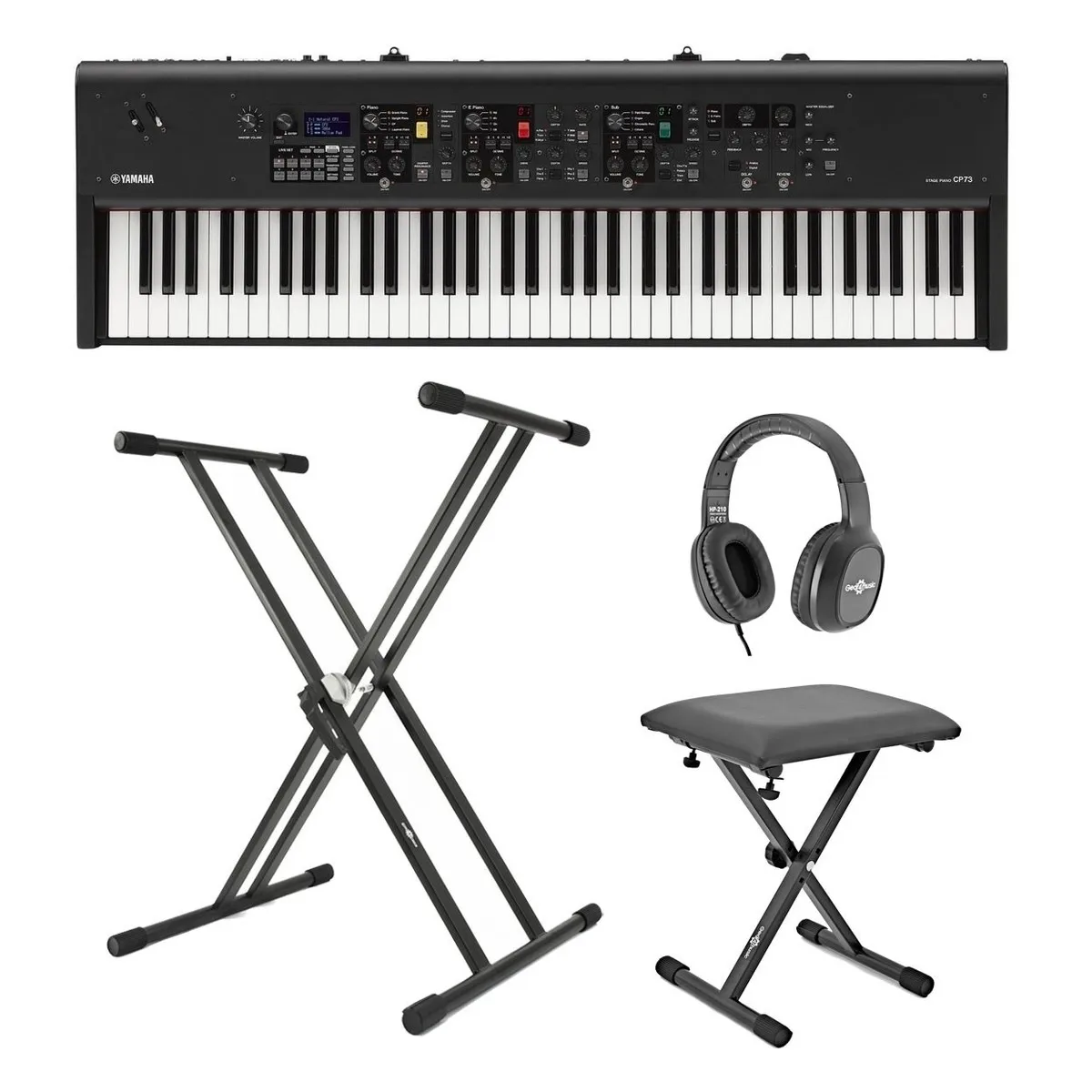 CP73 Digital Stage Piano X Frame Package