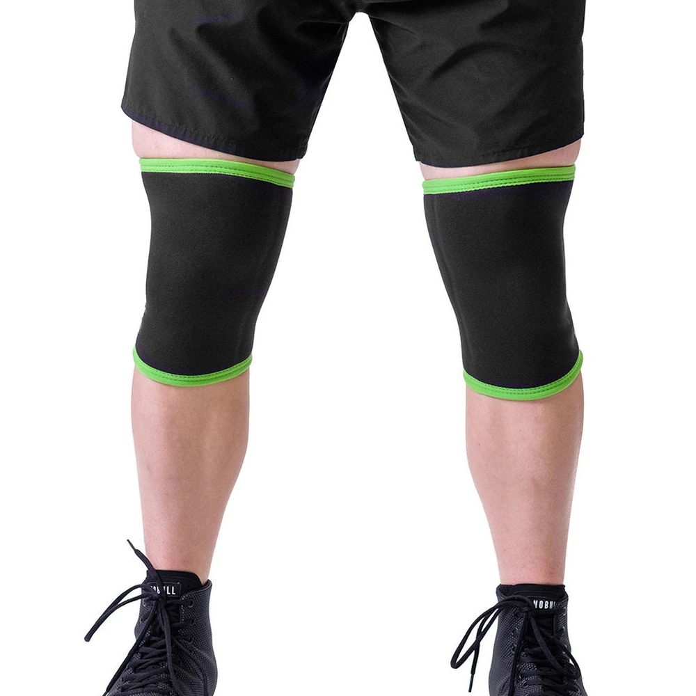 Made in Pakistan suppliers 7mm Neoprene knee compression sleeve For Powerlifting knee sleeves