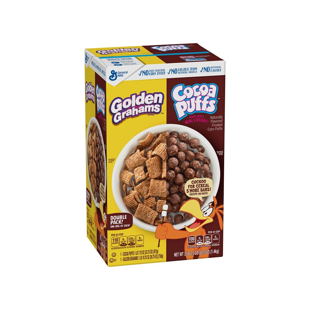 Golden Grahams хлопья для завтрака вкус крекера цельное зерно размер семьи 18 9 унций