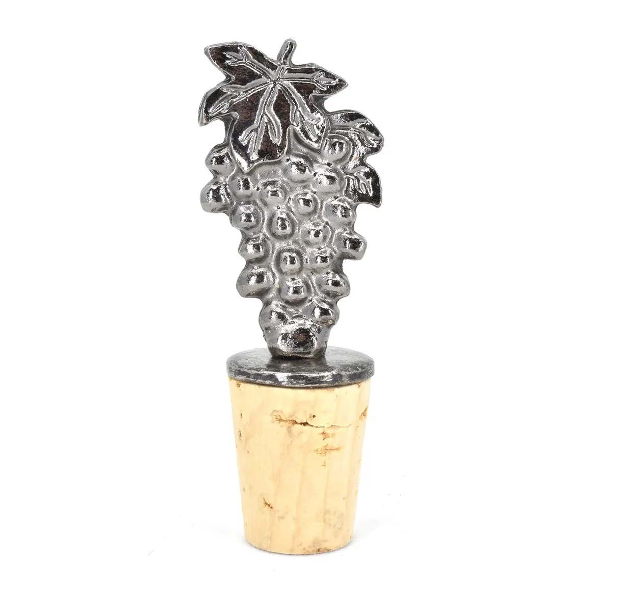 Customized Handmade Grape-Shaped Cork Wine Bottle Stopper New Look Design Bar Party Table Decoration Includes Champagne Custom