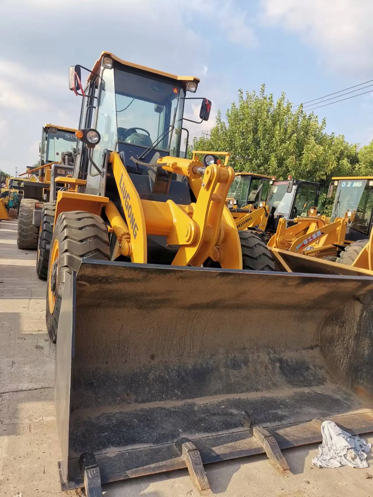 Used LiuGong CLG836 wheel loader China original LiuGong construction& engineering machine high efficient loader with best price