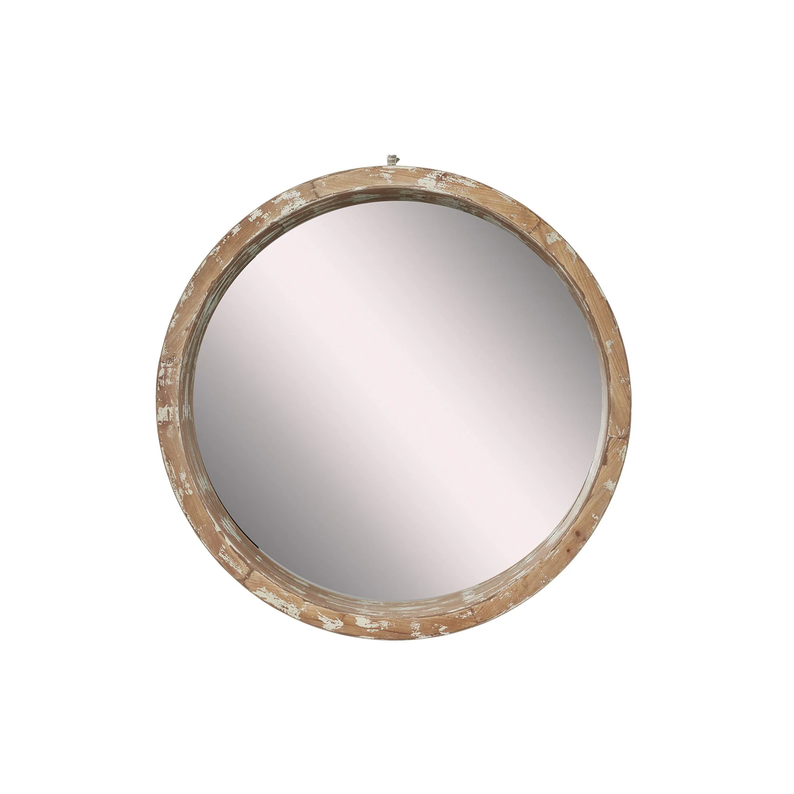 Ornate Modern & Contemporary Manufactured Wood Framed Round Accent Mirror new arrival available at cheapest price hot selling
