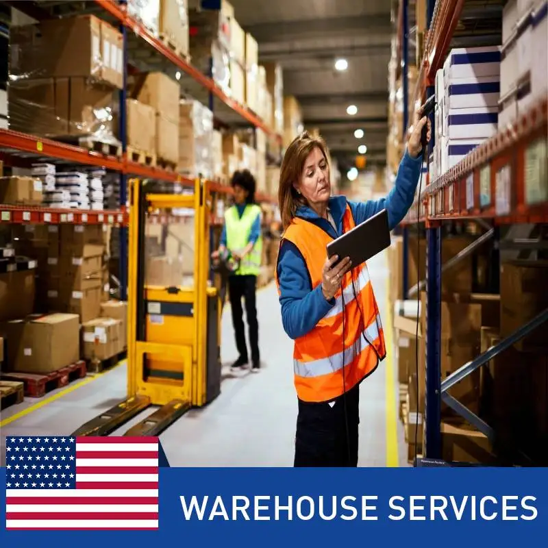 Профессиональное складское выполнение и переадресация, предложение для консолидации хранилища FBM/FBA, расположено в США, Великобритании DE