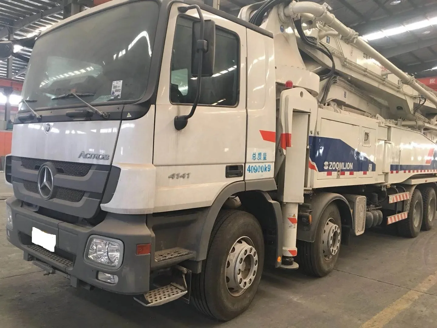 Merce des-Benz 2636 6x4 Schwing KVM 39 SX-LIKE NEW CONDITION Concrete Pump Truck