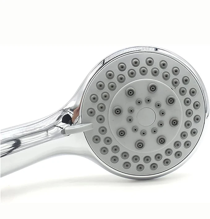 High Pressure Handheld Shower Head  5 Spray Patterns Shower Head For Bathroom Universal Chrome Shower Heads For Adults