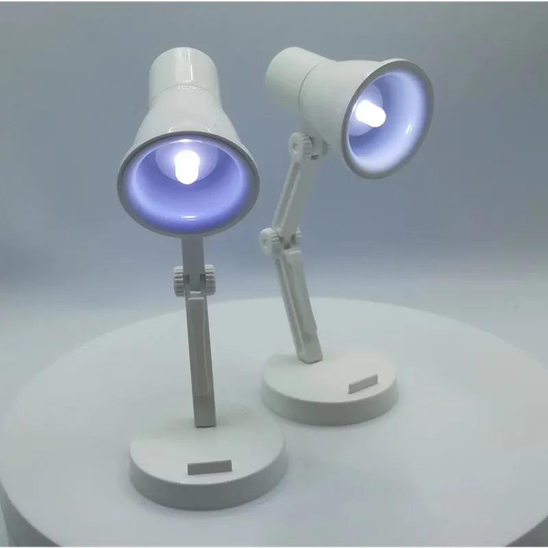 Magnet Magnetic Nordic Decoration color Night Light With sticker Bedside Light Foldable table LED Mini Desk Lamp