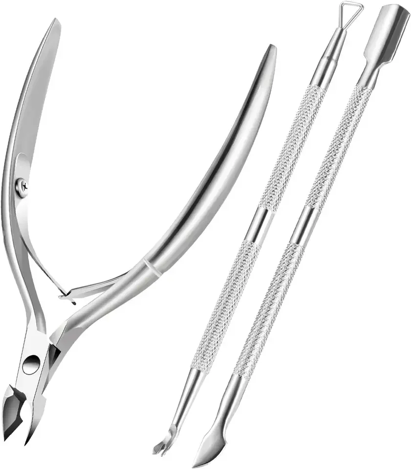 6.5mm Blade Stainless Steel Manicure Tools Fingernail Toenail Cuticle Nipper Trimmer Nail Clipper Cutter Cuticle Scissors Beauty
