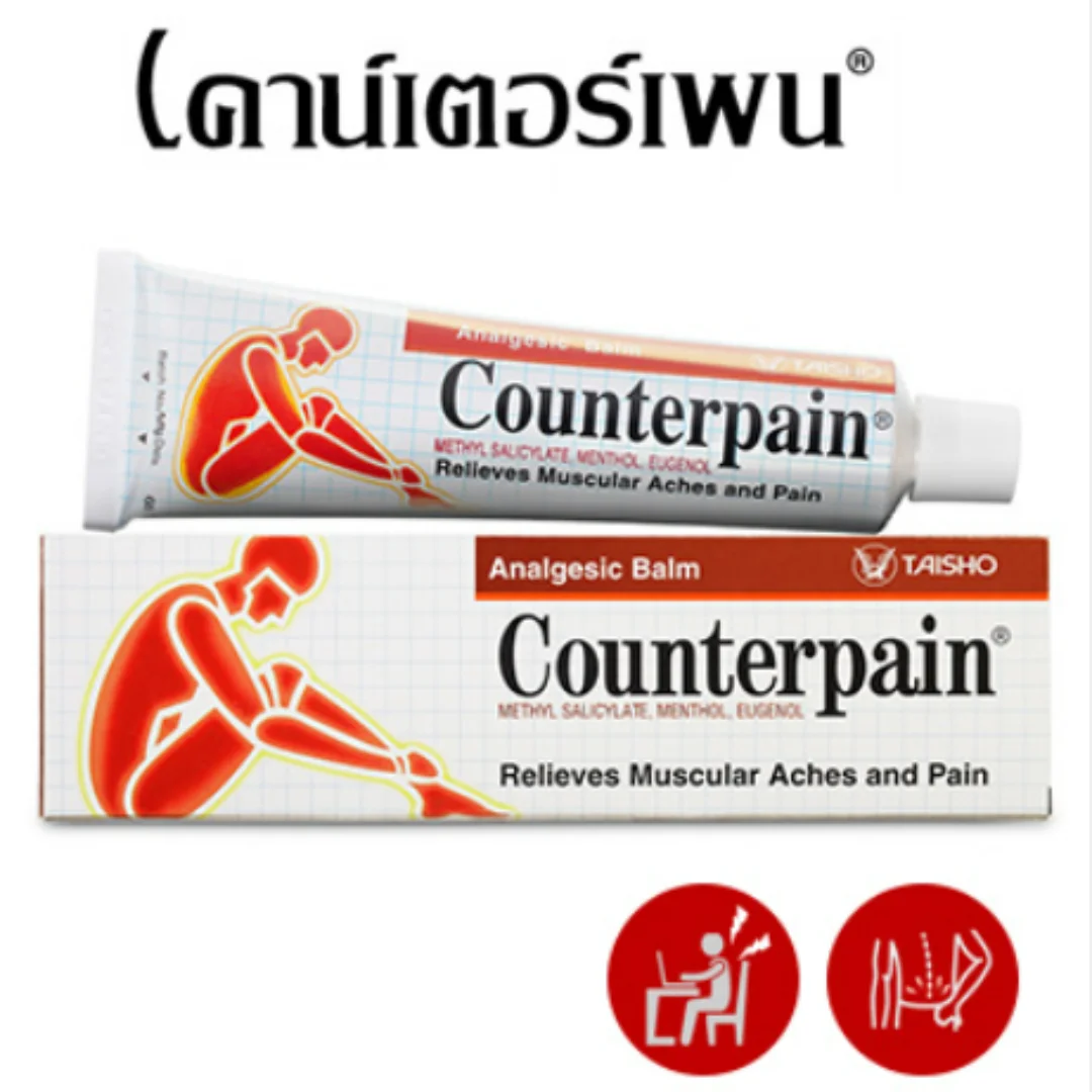 Counterpain Analgesic Balm Hot Heat Relief Muscular Aches 30g.