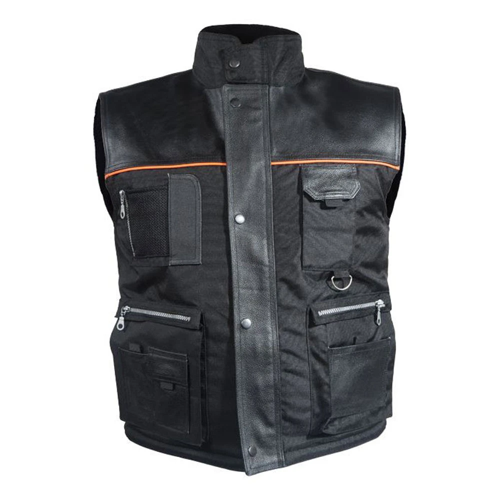Tactical Vest with Zipper Closure Anti-Theft Feature and Customizable Design Best Material for Your Own Style