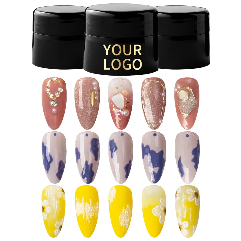2023 New High Quality 1kg Drawing Gel Polish Private Labels OEM Painting UV Gel Paint For Nails nail art gel nail polish
