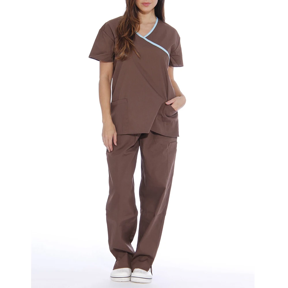 Hospital Nurse Uniform Fashionable Women Scrubs Best Breathable Scrubs High quality Fast delivery Medical Scrubs Uniform