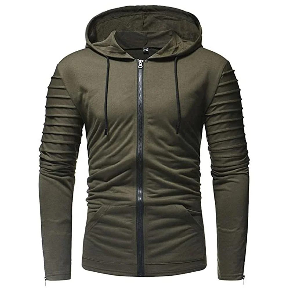 Men high quality cotton thick heavy french terry pullover hoodie custom drop shoulder fleece oversized hoodie