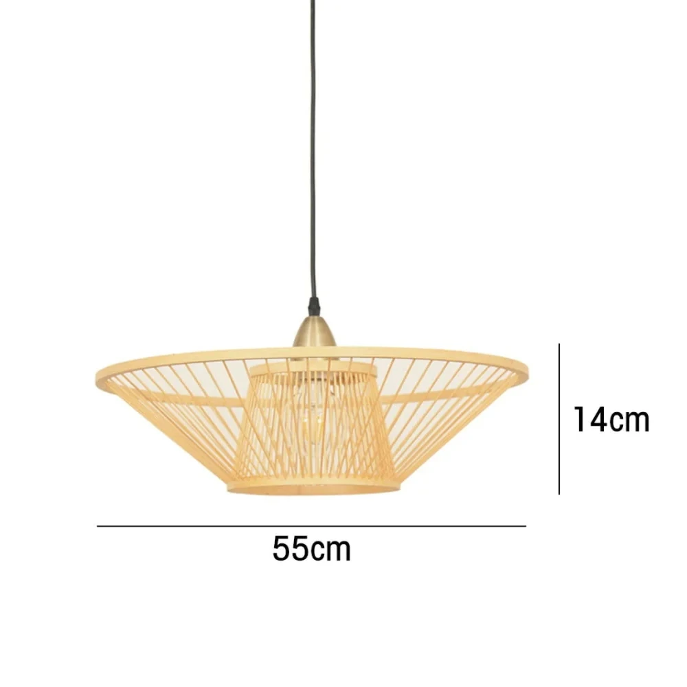 Wholesales Traditional Rattan Lampshade Woven Cylinder Rattan Lampshade Home Room Chandeliers & Pendant Lights Kitchen 50 10000