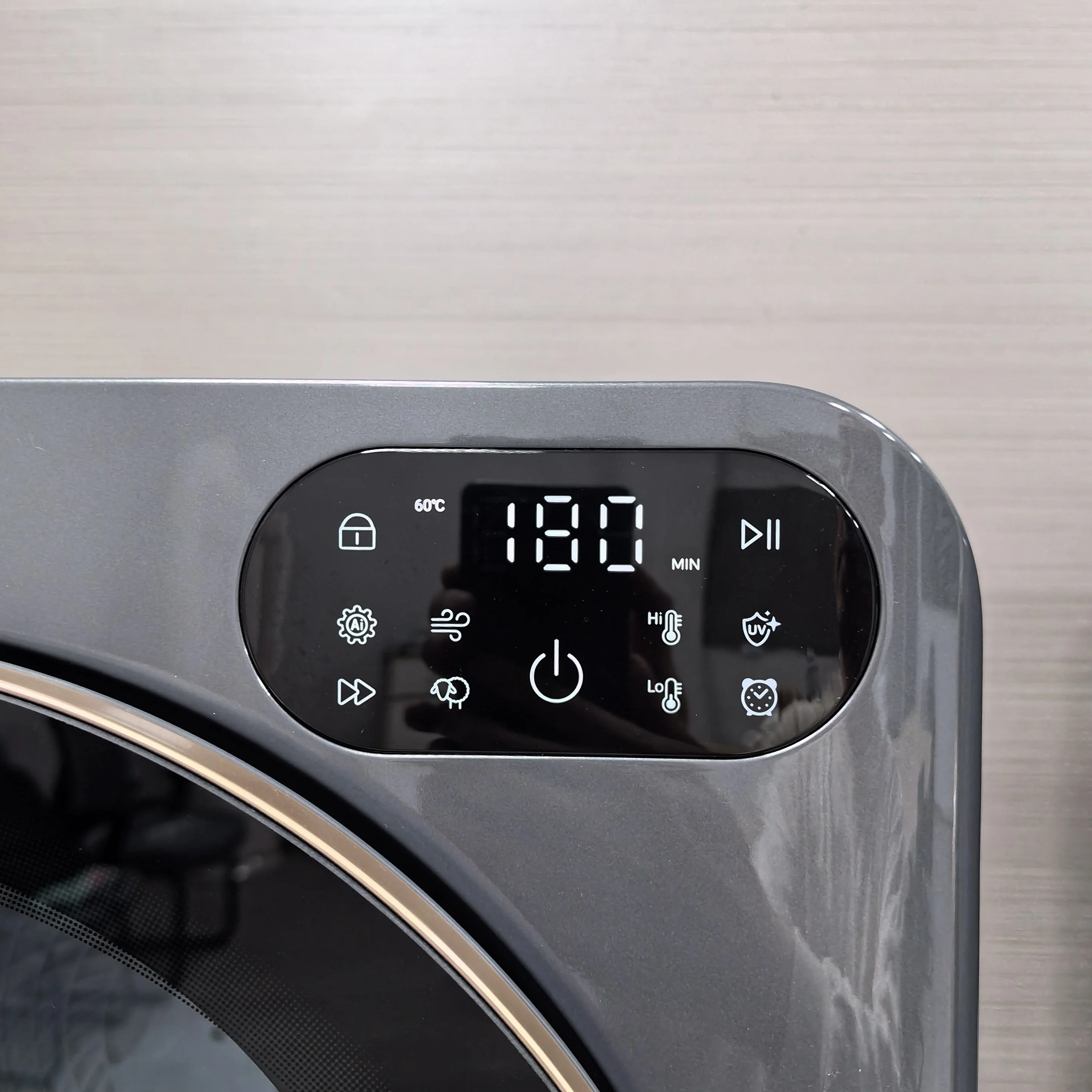 1.5 Cuft Automatic Tumble Dryer Machine Electric with Stainless Steel & Plastic Housing for Household Car RV Application