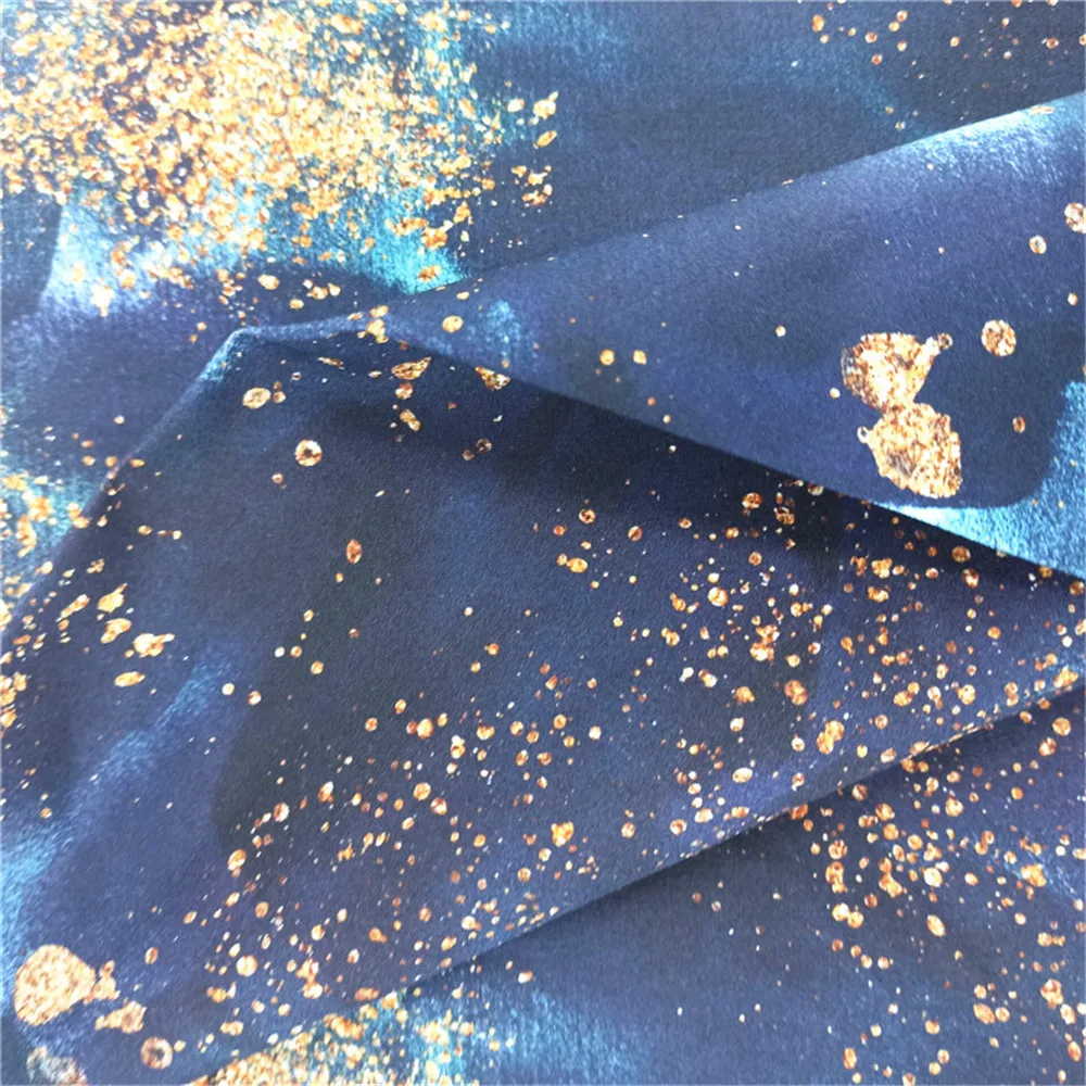 China Wholesale Ready Stock Customized Design Twill Print 100% cotton poplin printed fabric