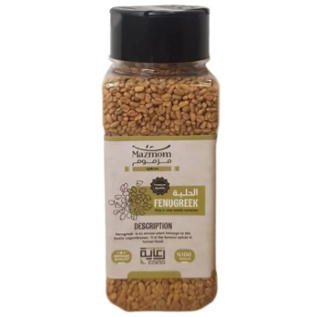 Fenugreek Seed Spices Pack. Top-Quality Flavor for Food Cooking. Mixed Yellow Bag. Herbs with Ideal Weight & Form