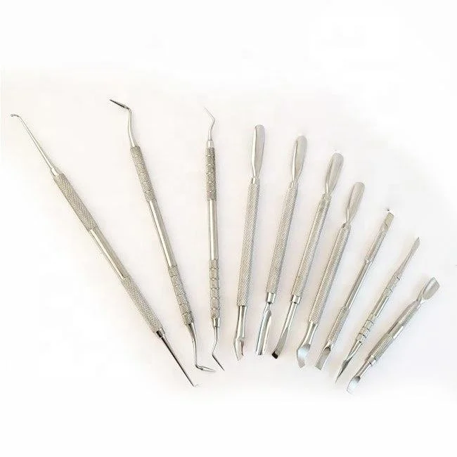 Hot Sale 1pc Professional Stainless Steel Nail Cleaner With Nail Cleaning Tool Manicure Pedicure Beauty Instruments